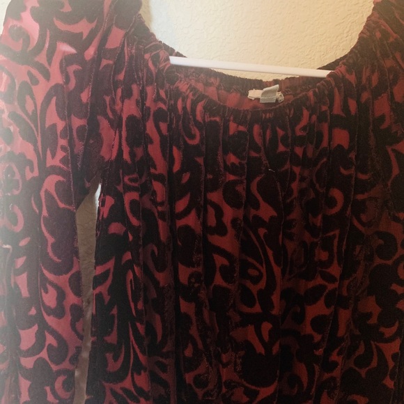 Red Velvet Urban Outfitters Dress - Picture 3 of 3